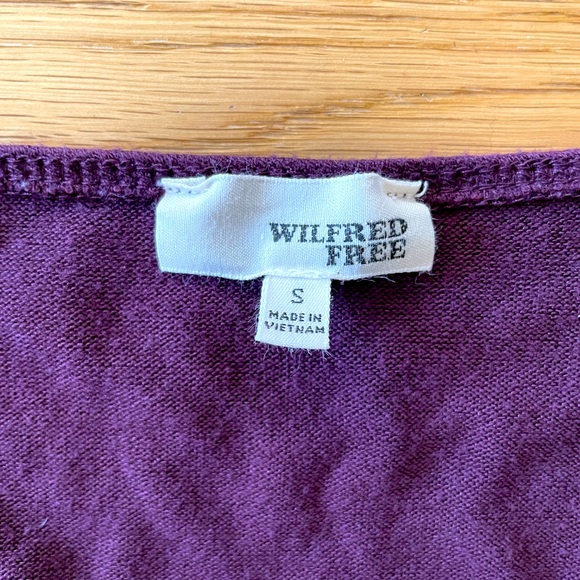 Wilfred Free faux wrap surplice top - Picture 5 of 5